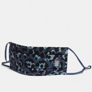 COPY - NWT Coach Mask Blue Shark Wild Beast Print